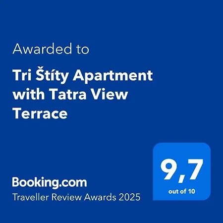 Tri Stity With Tatra View Terrace * Vel'ka Lomnica